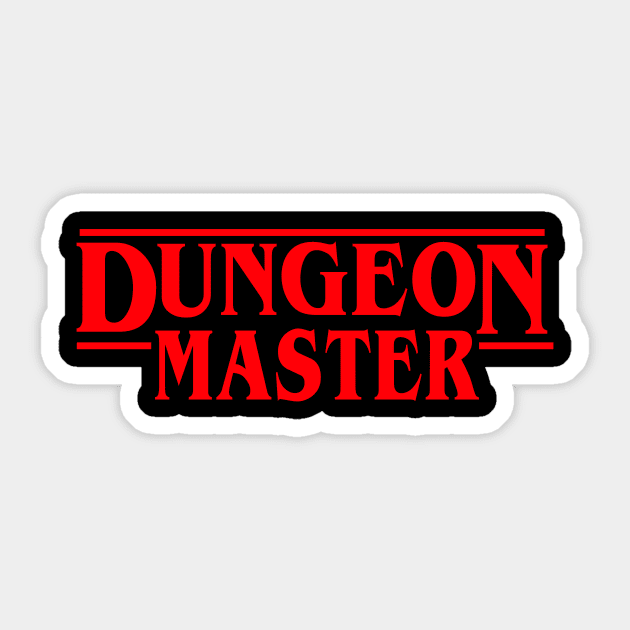 Strange Dungeon Master - DnD Dungeons & Dragons D&D Sticker by Glassstaff